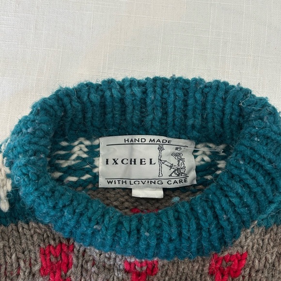 Thick knit %wool vintage sweater - Picture 4 of 4